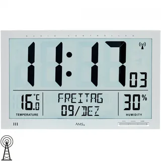AMS Funk-Wanduhr 5888