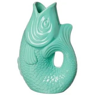 Giftcompany Dekovase Monsieur Carafon Vase / Karaffe Fisch S mint cream 1,2l (Vasen) bunt