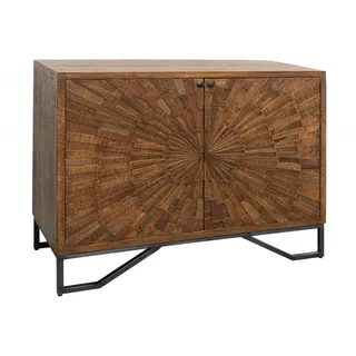 MASSIVMOEBEL24.DE Kommode Mango 107 x 46 x 86 cm Braun