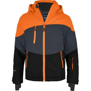 Bergson Skijacke VOLKER neo (maxi) Kinder Skijacke, extra weit für extra viel Spaß im Schnee!, Normalgrö orange 152