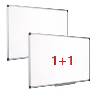 Whiteboard, Magnettafel, weiß, magnetisch, 1200 x 900 mm, 1+1 GRATIS