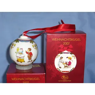 Hutschenreuther Weihnachtskugel 2007*Rarität