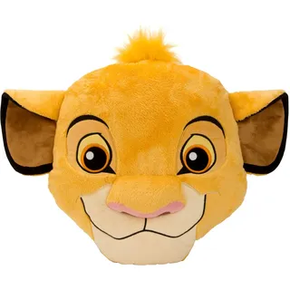 Disney Store Simba Großes Gesichtskissen 37cm - Der König der Löwen