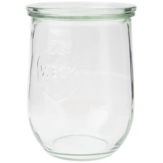 Weck-Tulpen-Glas, runder Rand, glas, durchsichtig, 1050 ml, 6 Stück