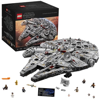 LEGO 75192 Star Wars Millenium Falcon großes Bauset für Teenager und Erwachsene (Exklusiv bei Amazon)