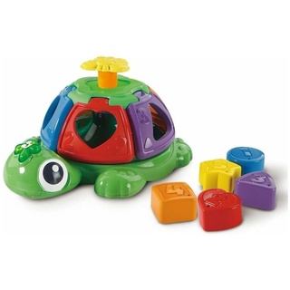 VTech - Schildkröte Drehungen und Überraschungen, Figur mit Steckplätzen, Spielzeug zum Stapeln und passen, Babys +12 Monate, ESP-Version