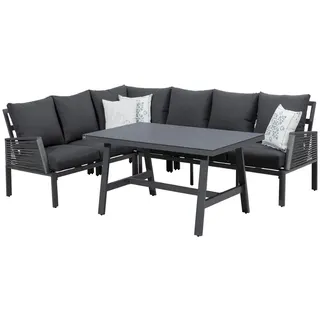Primaster Apulia Dining Lounge-Set greyline