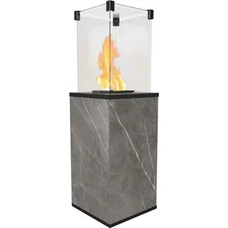 Kratki PATIO Mini Gaskamin 8,2 kW Grau