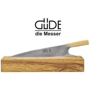 Güde Messer Solingen Kochmesser Güde The Knife Eichen Holzgriff und Messerblock aus Eiche