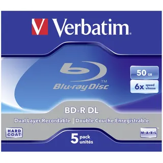 Verbatim BD-R DL 50GB 6x - Jewel Case