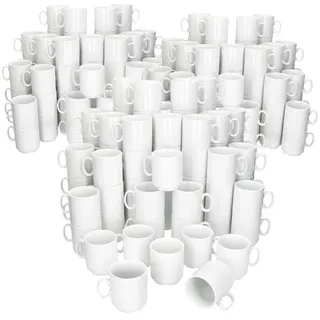 Mambocat Kaffeetasse 0,25 l Weiß 120 St.
