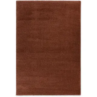 Schöner Wohnen Teppich Pure, braun, B:133cm H:21mm L:190cm, Polypropylen, Schöner WOHNEN-KOLLEKTION, Teppiche, Teppich, Indoor, dichter robuster Teppich mit leichtem Glanz, Oeko-Tex