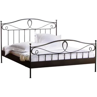 Hasena Romantic 180 x 200 cm Schwarz