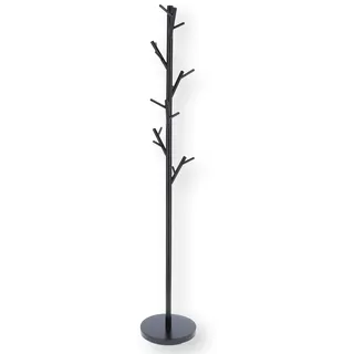 jan kurtz Garderobenständer Tree 170 x 28 cm Schwarz