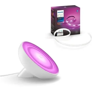 Hue Lightstrip Plus V4 EMEA 2 m Base Kit + Hue Bloom gen4 EU/UK - weiß