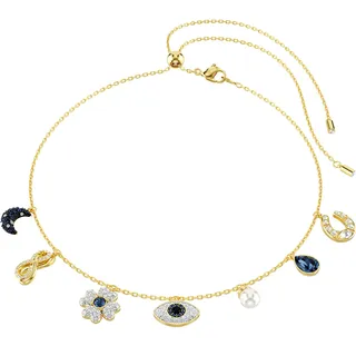 Swarovski Kette mit Anhänger Symbolica 5692164 blau / Gold