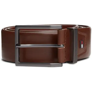 Tommy Hilfiger Herrengürtel Leder 4 cm braun 105