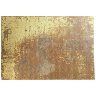riess-ambiente Teppich MODERN ART XXL 350x240cm rostbraun, rechteckig, Höhe: 10 mm, Vintage · im Used-Look · im Shabby Chic-Design · Wohnzimmer braun