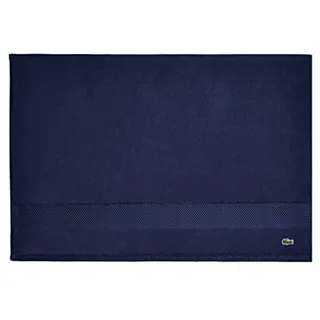 Lacoste Heritage Supima Wannenmatte, Baumwolle, Marineblau, 53,3 x 78,7 cm