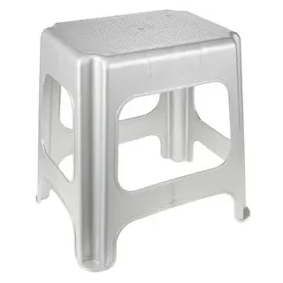 Keeeper Sitzhocker Maxi-Hocker max, 1090216000, Kunststoff, light silver, (B/H/T) 41x 42,5x33,5 cm