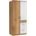 90 x 199 x 58 cm Weiß/Beige