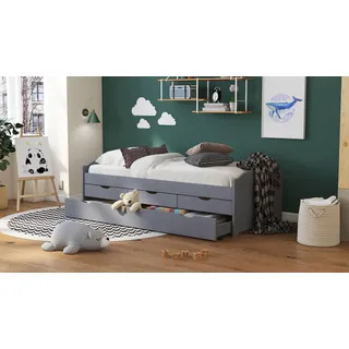 Interlink Lena 90 x 200 cm Grau