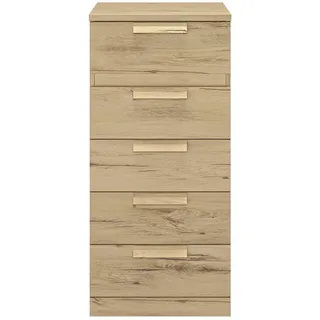 Calicosy Kommode, Nussbaum, Holzwerkstoff, 45x105x45 cm, Wohnzimmer, Kommoden & Sideboards, Kommoden