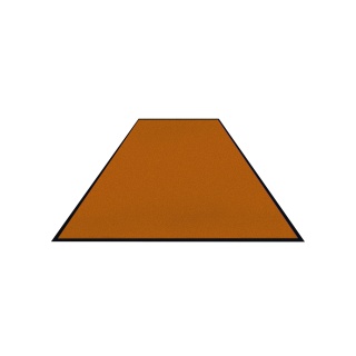 Schmutzfangmatte Colorstar, gold, waschbar, glatter Rücken 7460200200150-C11 , Maße (B x T): 200 x 200 cm