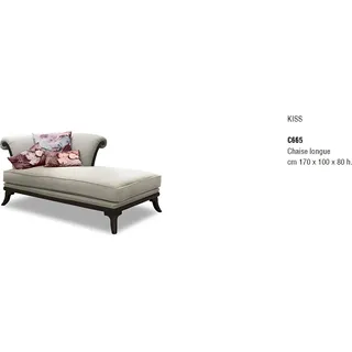 aea Art déco Textil Komfort Luxuriöse Chaise Lounge Relax Chaise Lounge Chaiselongue