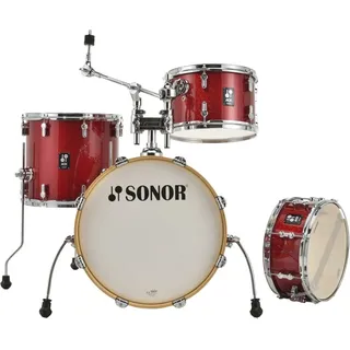 Sonor AQX 18 Jazz Shell Pack Rotes Mondglitzern