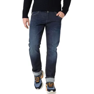 Timezone Herren Jeans REGULAR JACKTZ Regular Fit Blau 3826 Normaler Bund Reißverschluss W 31 L 34