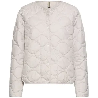CAMEL ACTIVE Blouson mit Druckknopfleiste perlweiß | 44