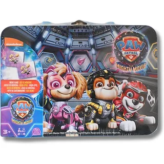 Paw Patrol – Mighty Movie Memory Spiel im Metallkoffer