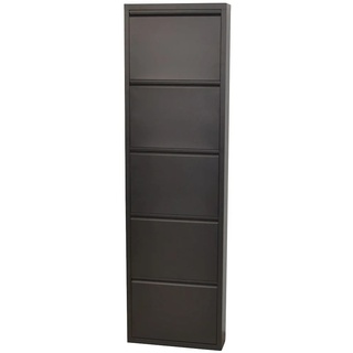 möbel direkt online Metallschuhschrank (5Klappen) Madrid