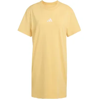 adidas Shirtkleid Orange/Weiß S