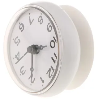 LeeQinersw Wanduhr, analoge Badezimmeruhr, wasserdichte Quarzuhr, feuchtigkeitsbeständig, Badezimmeruhr mit starken Saugnäpfen zum Aufhängen für Badezimmer, Küche, Schlafzimmer