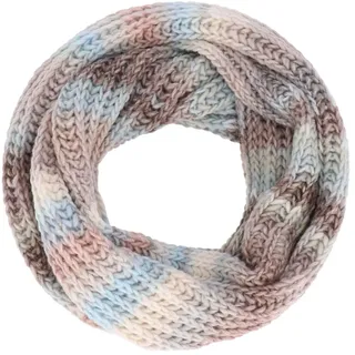 halsüberkopf Accessoires Strickschal Loopschal mit Farbverlauf, Made in Germany! beige|blau