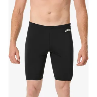 Arena Team Swim Jammer Solid Herren - schwarz/weiß