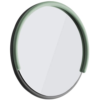 WYZQQ 50 cm Runde Wand Badezimmerspiegel Eisen Rahmen Dekorative Spiegel Kosmetikspiegel, Moderne Wandspiegel In Schlafzimmer/Bad/Wohnzimmer/Eingang