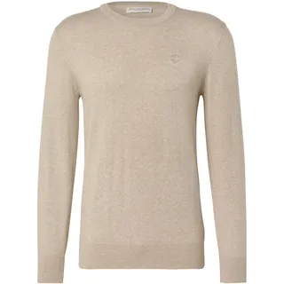 Tchibo - Pullover mit Rundhalsausschnitt - Herren - Gr. S - beige