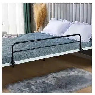 BDXZJ Bettgitter Rausfallschutz Bettgitter Für Erwachsene, Aufstehhilfe Bett Senioren Stabile Metall Bewachen Assist Griff Sicherheitsgeländer Handicap Bed Rail Pflegebett Zubehör A,80x30cm