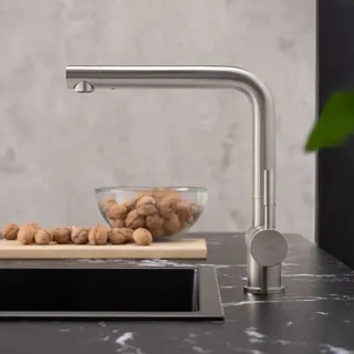 Fortis Brera Steel Küchenarmatur Weiß