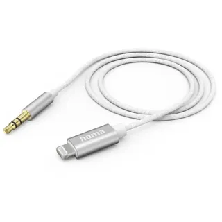 Hama Audiokabel Lightning - 3,5-mm-Klinken-Stecker 1,0m (201522)