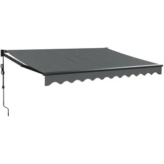 furnicato Markise 300 x 250 cm anthrazit