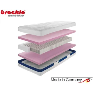 BRECKLE Taschenfederkernmatratze 1000 Pur 90 x 200 cm H2/H3/H4