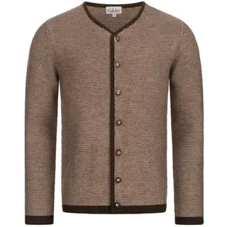 Nübler Trachtenstrickjacke Ignaz braun 38
