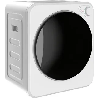 Homcom Mini Wäschetrockner 4 kg mit 5 Programme bis zu 60°C 800W/400W Ablufttrockner