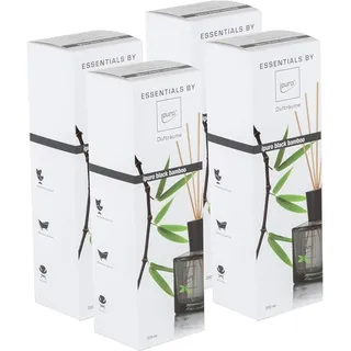 Essentials by Ipuro Black Bamboo 200ml Durfträume (4er Pack)