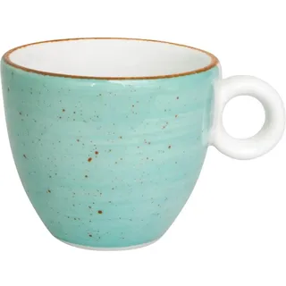 Parker ́s Choice VINTAGE Espresso-Obere (bauchig) - Inhalt 8 cl - Aquamarin, 12er Set
