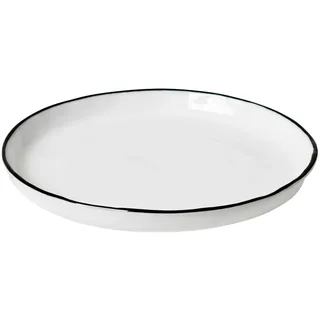 Broste Copenhagen Beiteller 14 cm schwarz/weiß